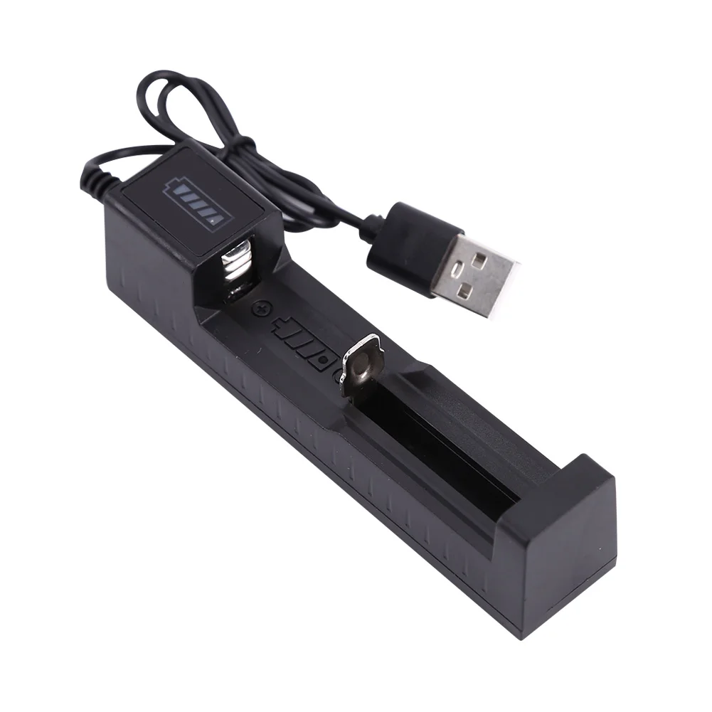 Универсальное USB Зарядное устройство с 4 Отсеками Smart Charger для Аккумуляторных Батарей 18650 21700 22650 16340 Intelligent IC Control
