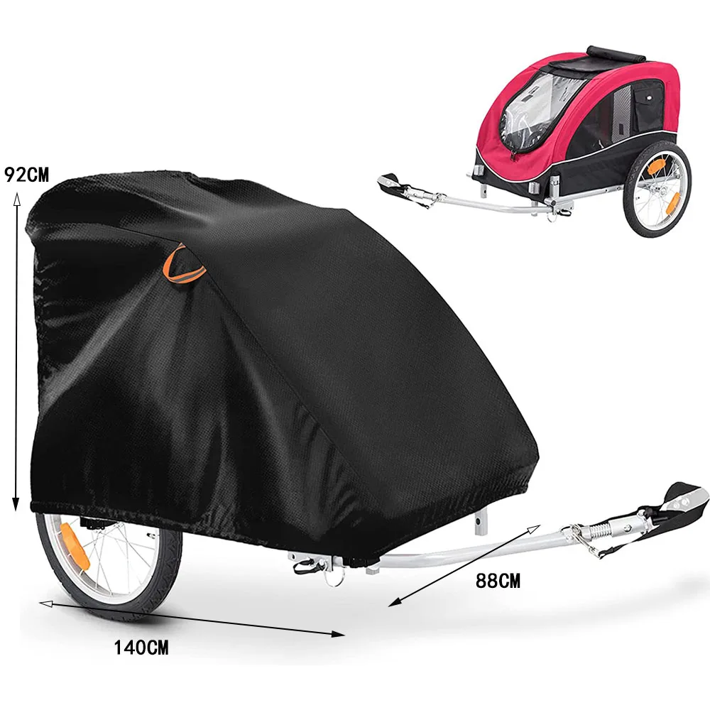 Чехол для коляски с прицепом для велосипеда, RV, детская коляска для Бега, Пыленепроницаемая