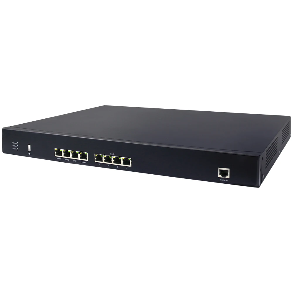 Шлюз E1 4/8 порта поддерживает TR069 и протокол управления SNMP