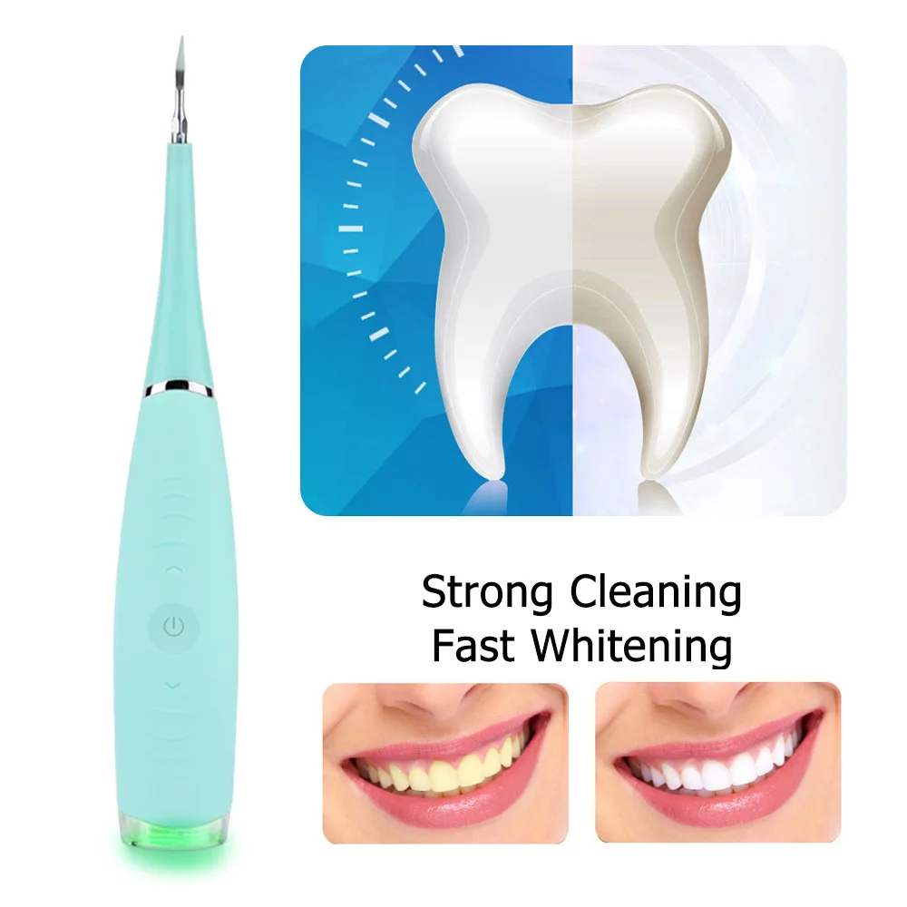 Электрический ультразвуковой стоматологический скалер, инструмент для удаления зубного камня, средство для удаления зубного налета, пятна, зубной камень, чистый Отбеливающий зубы Дропшиппинг